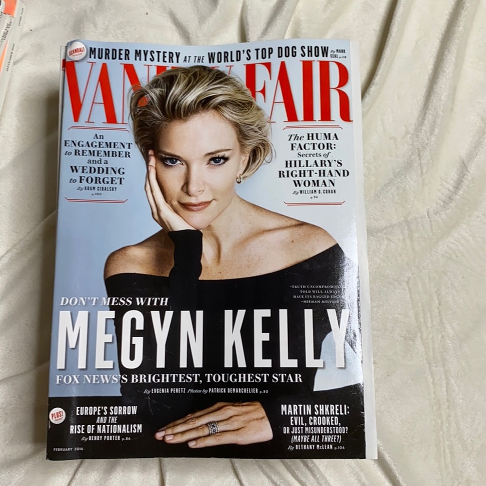 COPY - Vanity Fair Magazine February 2016 MEGYN KELLY